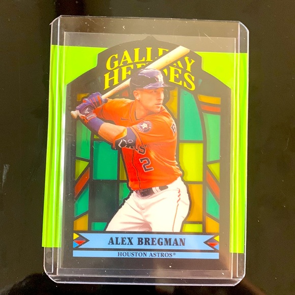 Topps Other Alex Bregman Gallery Heroes Stained Glass Baseball Card